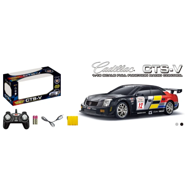 Cadillac cts-v 1:18 на пульте управления, с аккумулятором на 4.8v 2