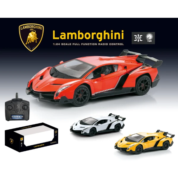 Lamborghini 1:24 cu telecomandă, 3 сulori 2