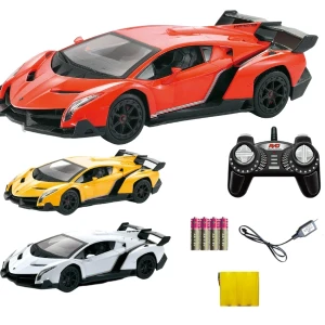 Lamborghini 1:18 cu telecomandă și baterie de 4.8v, 3 culori Thumbnail 3