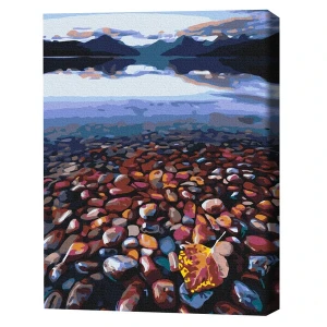 Pictură pe numere 40*50 сm (fără cutie) premium – coasta stâncoasă