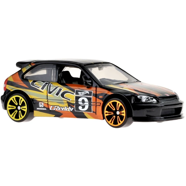 Hot wheels mașini neon de curse, în asortiment 5