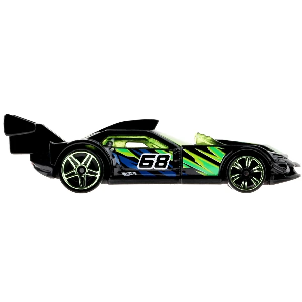 Hot wheels mașini neon de curse, în asortiment 2