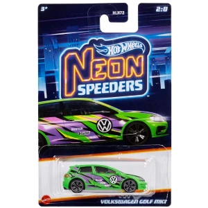 Hot wheels mașini neon de curse, în asortiment Thumbnail 7