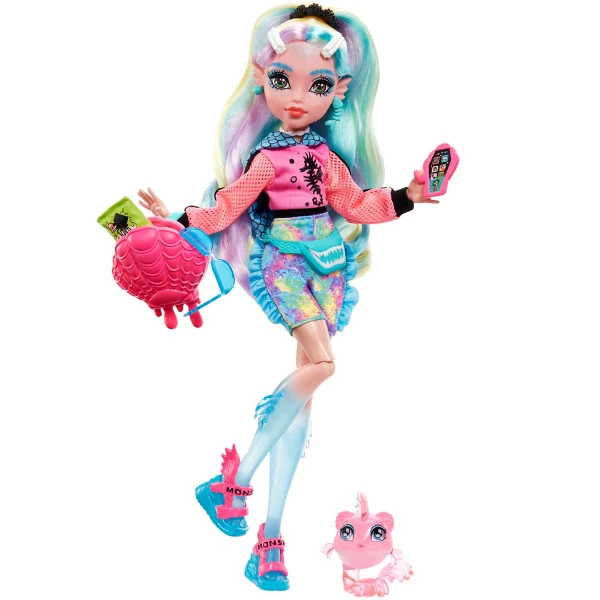 Игровой набор monster high "лагуна блю и нептуна", с аксессуарами 2