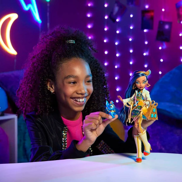 Игровой набор monster high "клео де нил и тут", с аксессуарами 6