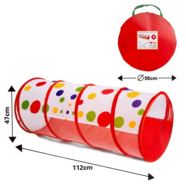 Tunel pentru joacă, 112 cm 2