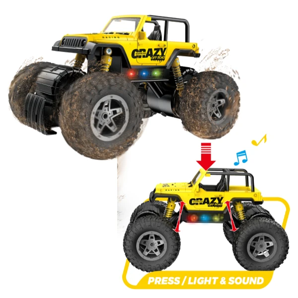 1:12 monster truck cu inerție (lumină/sunet) 2