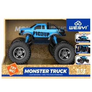 1:12 monster truck cu inerție (lumină/sunet) Thumbnail 4