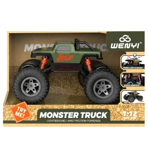 1:12 monster truck cu inerție (lumină/sunet) Thumbnail 4