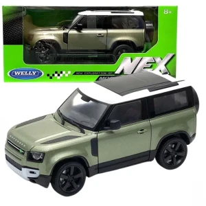Коллекционный автомобиль 2020 land rover defender welly 1:24, 2 цвета Thumbnail 5