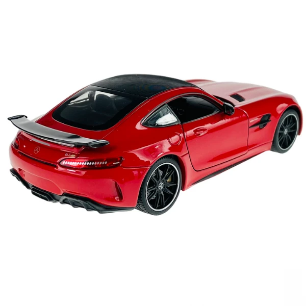 Коллекционный автомобиль mercedes-amg gt r 1:24 welly 5