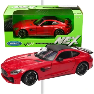 Коллекционный автомобиль mercedes-amg gt r 1:24 welly Thumbnail 2