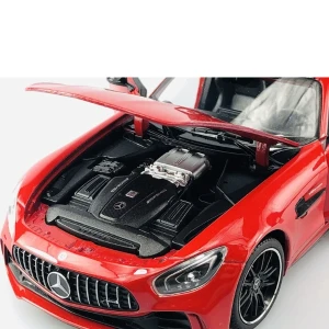 Коллекционный автомобиль mercedes-amg gt r 1:24 welly Thumbnail 6