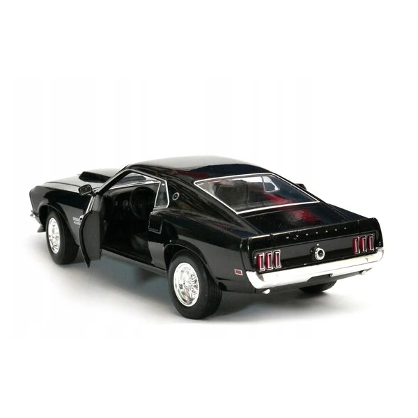 Коллекционный автомобиль 1969 ford mustang boss 429 1:24 welly 4