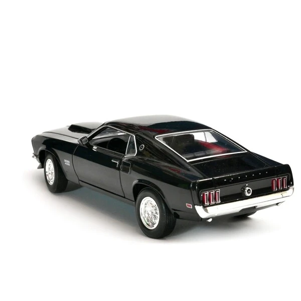 Коллекционный автомобиль 1969 ford mustang boss 429 1:24 welly 7
