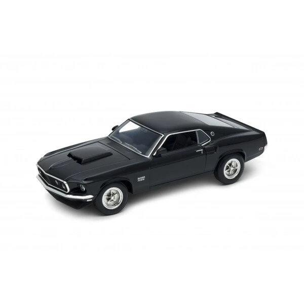 Коллекционный автомобиль 1969 ford mustang boss 429 1:24 welly 6