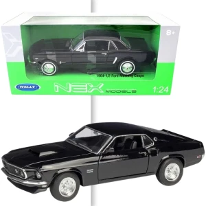 Коллекционный автомобиль 1969 ford mustang boss 429 1:24 welly Thumbnail 2