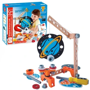 Constructor din lemn "laborator magnetic"