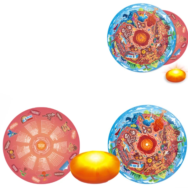 Puzzle rotund „sub pămînt”, 36 elem. 5