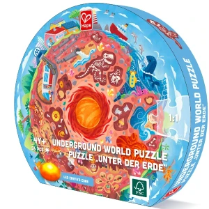 Puzzle rotund „sub pămînt”, 36 elem. Thumbnail 6