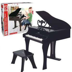 Instrument muzical „pian negru cu scaun”