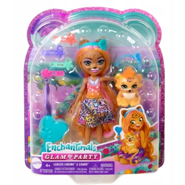 Păpușa enchantimals „ghepardul charisse și grincy” 7