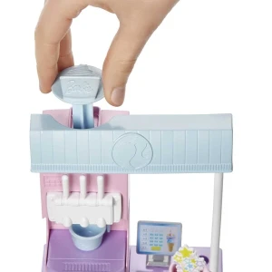 Set de joc barbie „magazin de înghețată” Thumbnail 5