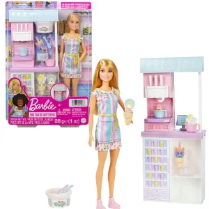 Игровой набор barbie "магазин мороженого"