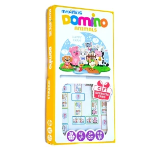 Настольная игра "разноцветное домино с животными", 28 карточек Thumbnail 6