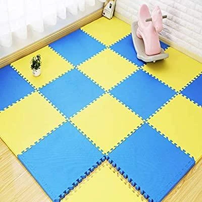 Asternut de protectie moale, puzzle mat, 104 x 2.5 x 104 cm 4