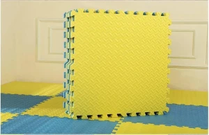 Asternut de protectie moale, puzzle mat, 104 x 2.5 x 104 cm Thumbnail 3
