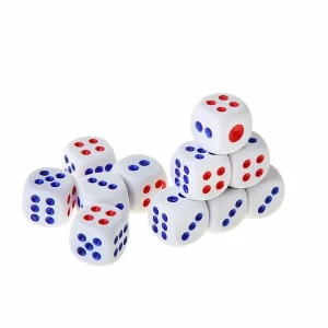 Игральные кости, набор 12 шт