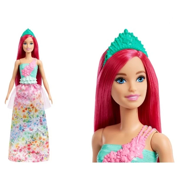 Păpușa barbie dreamtopia "prințesa cu părul roz" 3