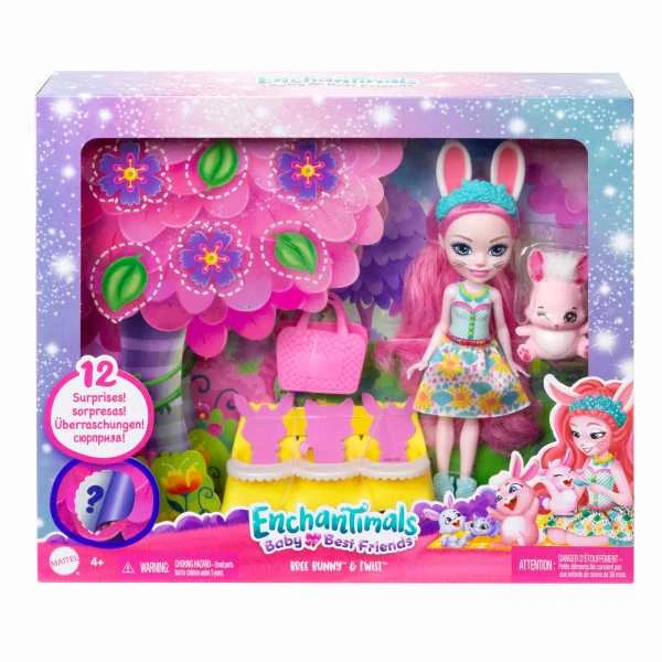 Enchantimals коллекция друзья-малыши "кролик бри и твист" 7