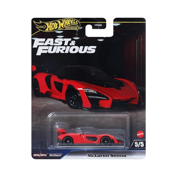 Hot wheels машинка из коллекций премиум fast &amp; furios, 5 моделей 12