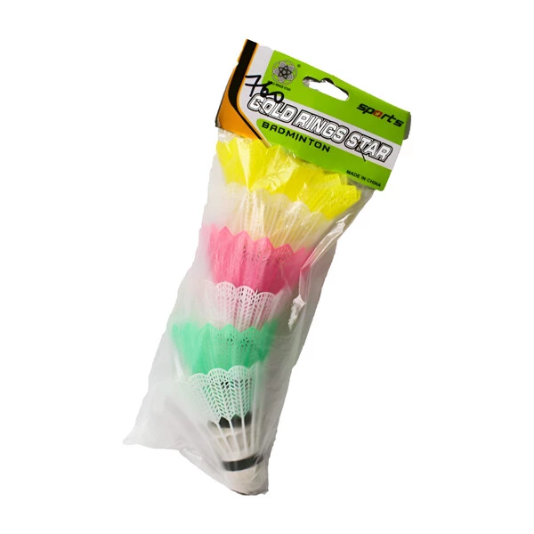 Набор воланчиков для бадминтона, 6 шт 3
