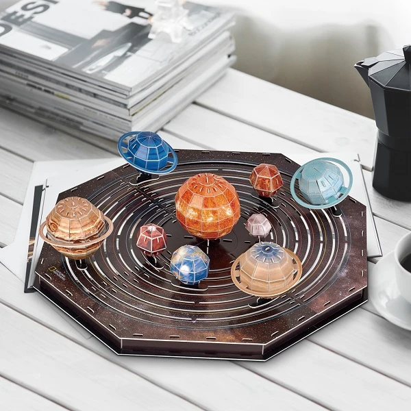3d puzzle "sistemul solar", 173 elemente 6