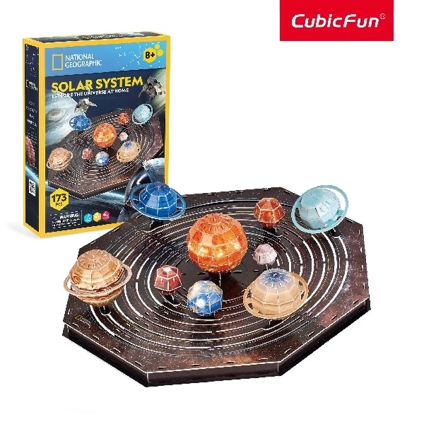 3d puzzle "sistemul solar", 173 elemente 2