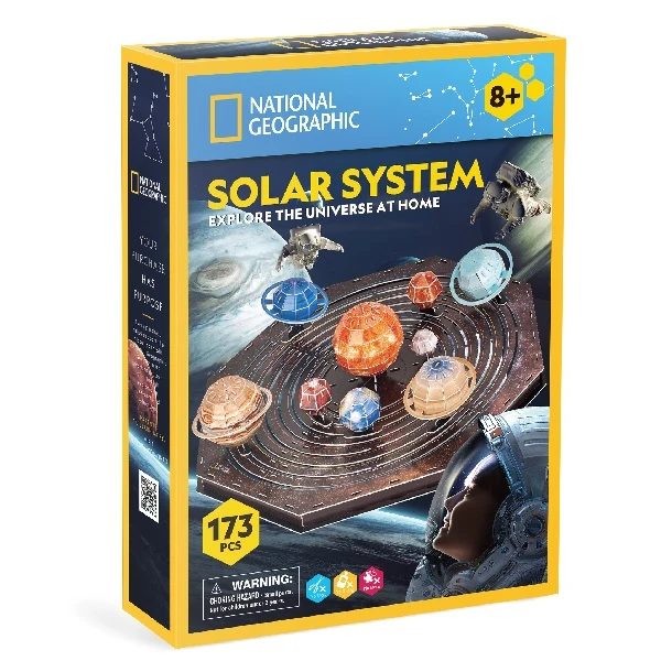 3d puzzle "sistemul solar", 173 elemente 4