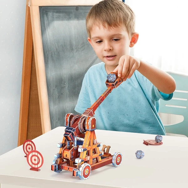 3d puzzle "catapulta", 93 elemente 8