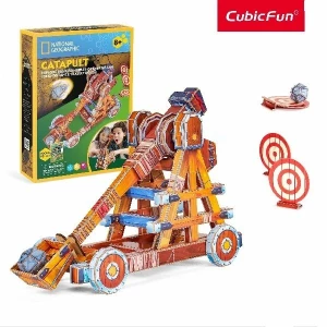 3D puzzle "Catapulta", 93 elemente