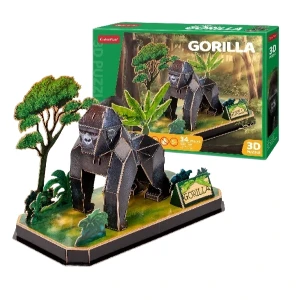 3d puzzle "gorilă", 34 elemente