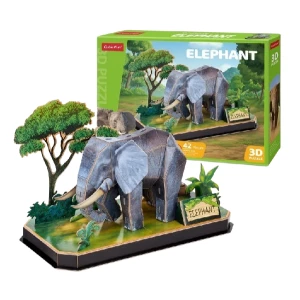 3D puzzle &quot;Elefenat&quot;, 42 elemente