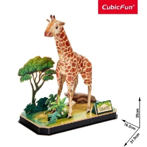 3d puzzle "girafa", 43 elemente Thumbnail 5