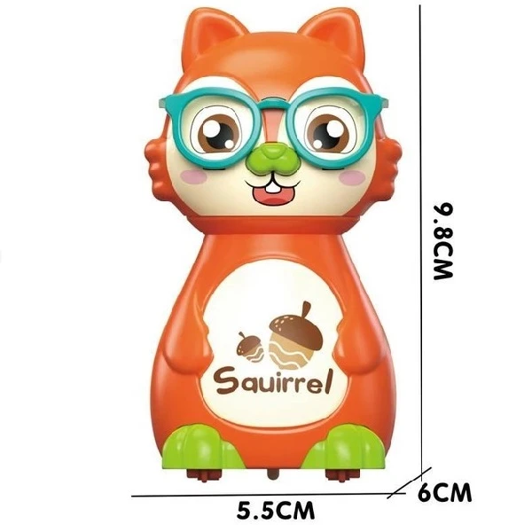 Jucărie mecanică ”veverița” (4 modele) 4