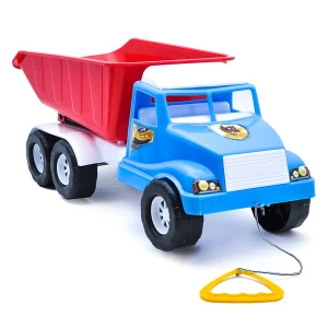 Jucărie cu șiret Camion de gunoi &quot;Volant&quot; în assort.