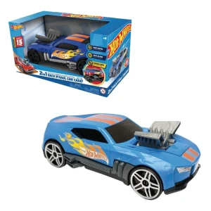 Hot wheels гоночный автомобиль-гараж 2 в 1