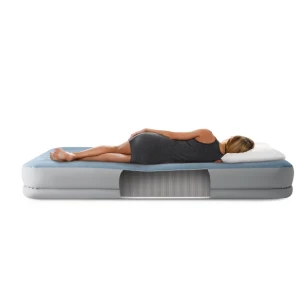 Intex надувной матрас “velur mid-rise comfort” 99х191х36 см со встр. насосом usb 5v, до 136 кг Thumbnail 7