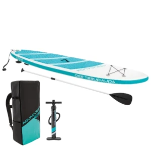 Intex placă pentru sup surfing - sup board "aqua quest 320” 320x81x15 cm, pompă, vâslă, geantă, până la 150 kg