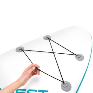 Intex placă pentru sup surfing - sup board "aqua quest 240" 244x76x13 cm, pompă, vâslă, geantă, 8+, până la 90 kg Thumbnail 9